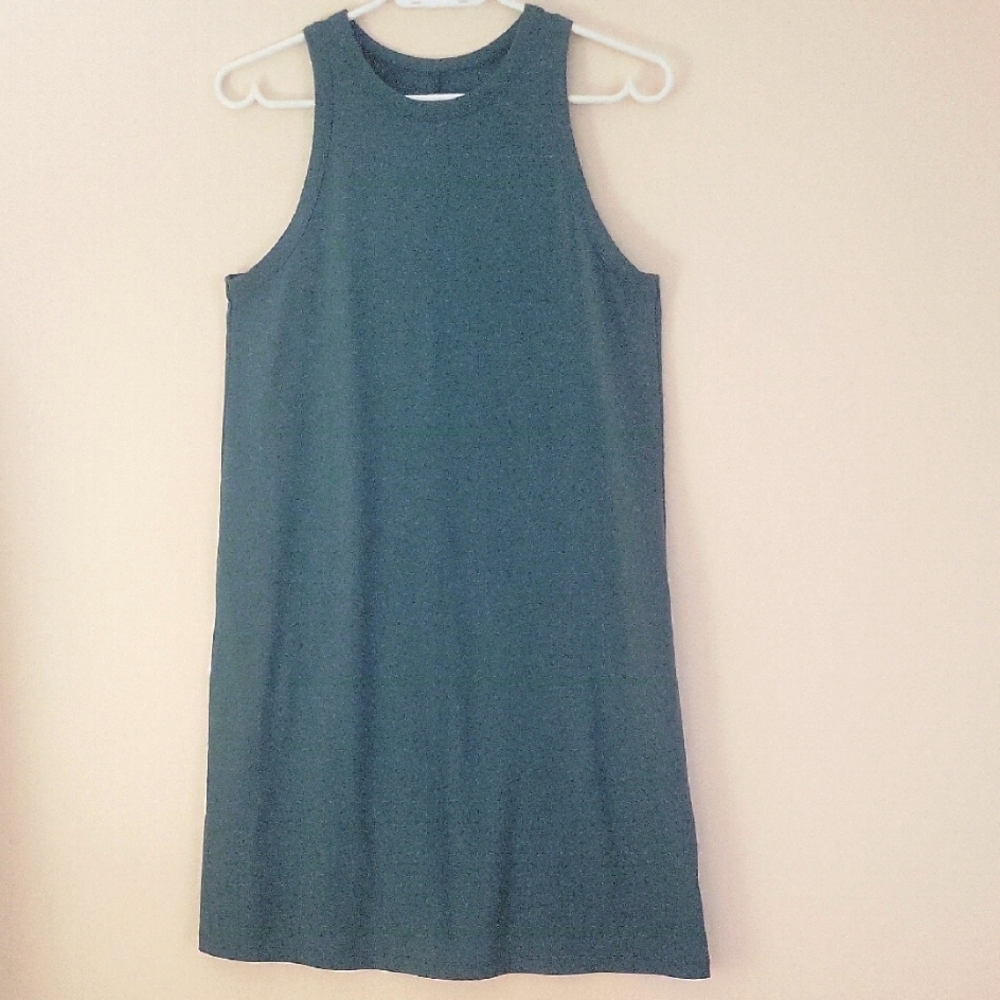 A New Day, Sleeveless Teal Dress